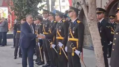 Hatay’da Cumhuriyet Bayramı kutlamaları, CHP Hatay Milletvekili Mehmet Güzelmansur’un yüksek