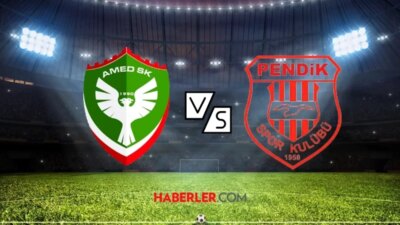 Amedspor ve Pendikspor arasında oynanacak olan futbol maçının tarihi ve