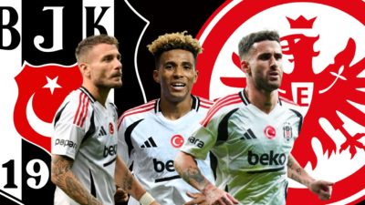 Beşiktaş, UEFA Avrupa Ligi ikinci maçında Eintracht Frankfurt’u 3 Ekim