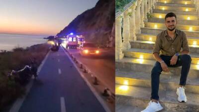 Pazar günü Samandağ-Arsuz sahil yolunda meydana gelen motosiklet kazasında 1