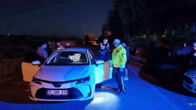 Hatay Dörtyol'da uygulamada 9 araca 89 bin TL ceza kesildi,