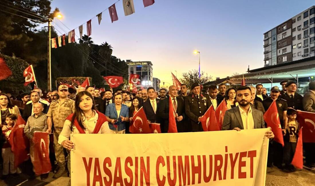 Hatay’ın Dörtyol ilçesinde, Cumhuriyet’in