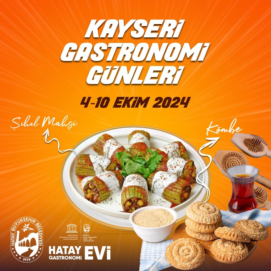 Kayseri Gastronomi Günleri Bugün Başlıyor