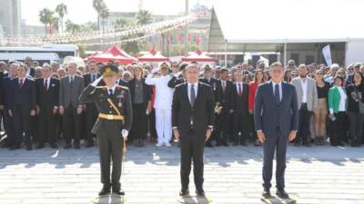 Cumhuriyet'in 101. yılı İskenderun’da büyük bir coşkuyla kutlandı. Sabah saatlerinden