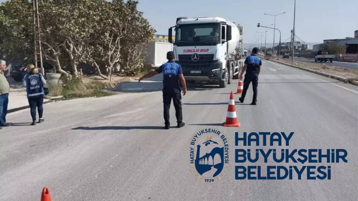 Hatay’da hafriyat kamyonlarına dron şoku