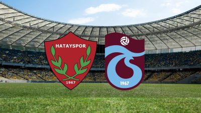 Süper Lig’in 8. haftasında bugün Hatayspor ile Trabzonspor, Mersin Stadyumu’nda