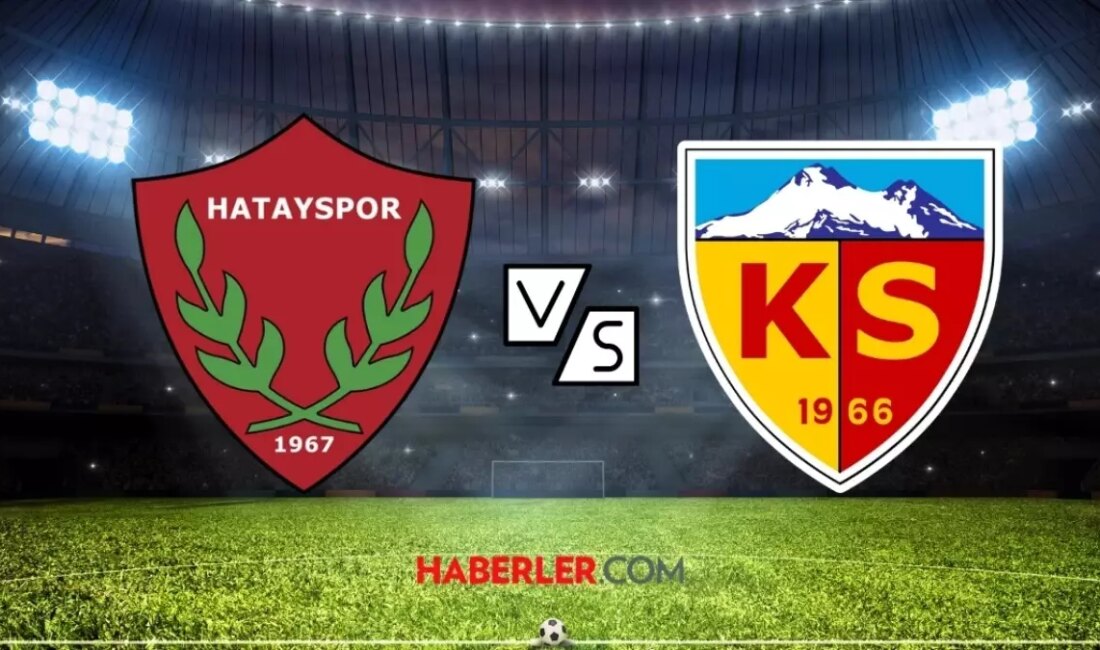 Hatayspor ve Kayserispor arasında