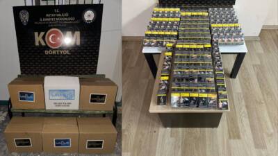 Dörtyol’da gerçekleştirilen kaçakçılık operasyonunda, Hatay Emniyet Müdürlüğü görevlileri tarafından şüpheli