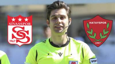 Süper Lig’in 9. haftasında oynanacak olan Sivasspor-Hatayspor karşılaşmasının hakemi belli
