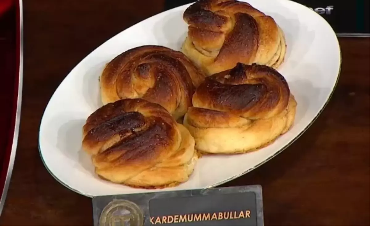 MasterChef kardemummabullar tarifi! Kardemummabullar nasıl yapılır?