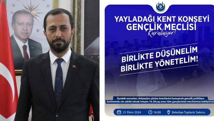 Yayladağı’nda Gençlerin Sesi Daha Gür Çıkacak