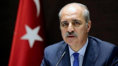 Meclis Başkanı Numan Kurtulmuş, TBMM’nin 8 Ekim Salı günü İsrail