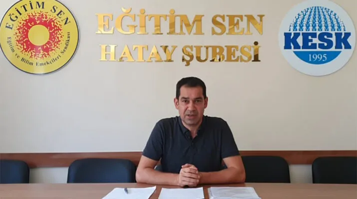 Eğitim-Sen Hatay Şube Başkanı