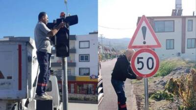 Hatay Büyükşehir Belediyesi, güvenli ve kesintisiz bir trafik akışı sağlamak