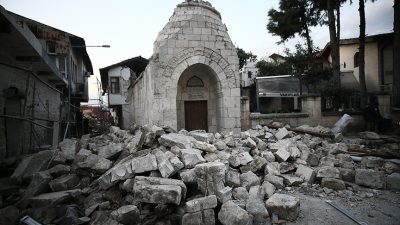 Antakya-Ulucami’nin 6 Şubat depreminde yıkılmasının ardından Bursa Büyükşehir Belediyesi restorasyon