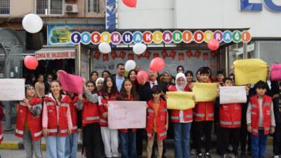 Hatay Büyükşehir Belediyesi tarafından 20 Kasım Dünya Çocuk Hakları Günü'nde