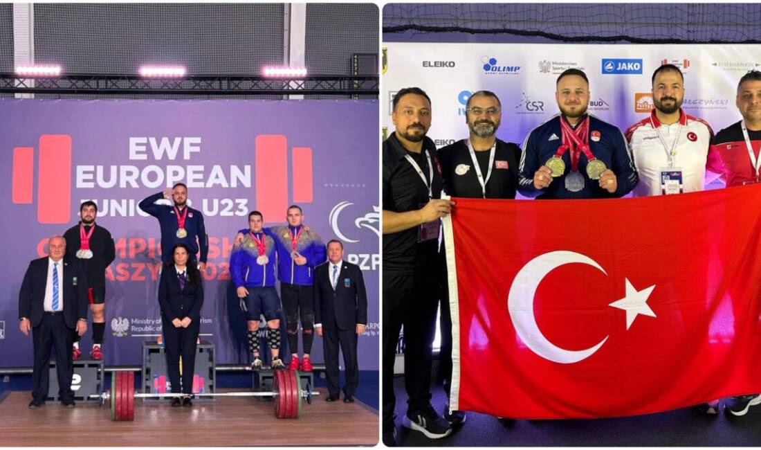 Milli halterci Muhammed Emin Burun, Polonya'da düzenlenen Gençler ve 23