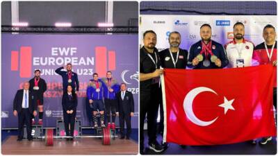 Milli halterci Muhammed Emin Burun, Polonya'da düzenlenen Gençler ve 23