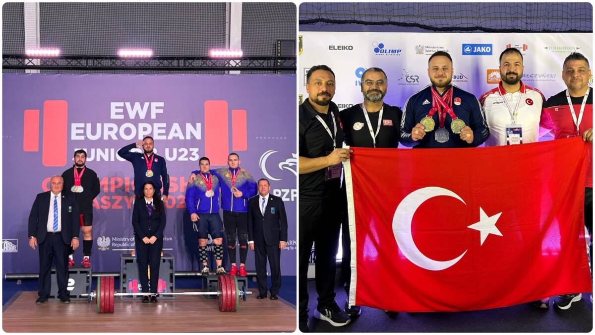 Milli halterci Muhammed Emin Burun, Polonya'da düzenlenen Gençler ve 23