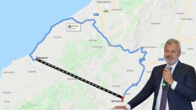 Hatay Büyükşehir Belediye Başkanı Mehmet Öntürk, Arsuz’da katıldığı bir programda,