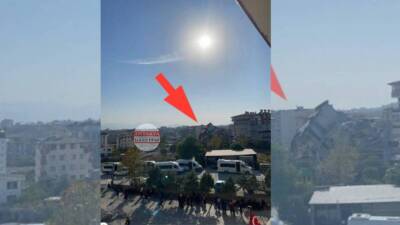 Antakya Yüksel Kemal Behzetoğlu Anadolu Lisesi’nin hemen yanında gerçekleştirilen bina