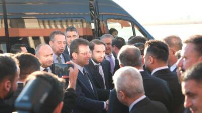 İstanbul Büyükşehir Belediye Başkanı Ekrem İmamoğlu, Hatay’da çeşitli açılışlara katılmak