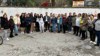 Hatay’ın Antakya ilçesinde Öğretmenler Gününe Özel, Mavi Kadın Emeği Kermesi