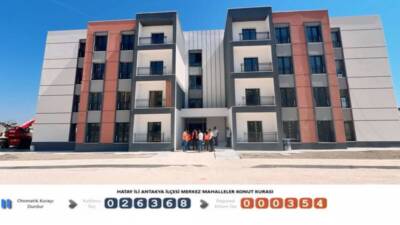 Hatay’da depremzedelerin ev sahibi olması için yürütülen TOKİ projelerinde önemli