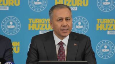 İçişleri Bakanı Ali Yerlikaya, Ordu’da düzenlenen güvenlik toplantısında ruhsatsız silahlarla