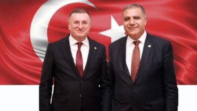 CHP milletvekili Mehmet Güzelmansur ve partili HBB eski başkanı Lütfü