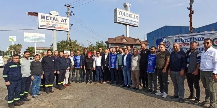 Yolbulan Metal Fabrikasındaki Grevde 138. Gün