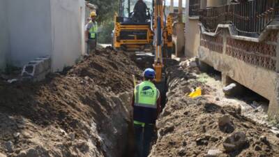 Hatay Büyükşehir Belediyesi, Samandağ ilçesinde 8 mahalleye içme suyu sağlamak