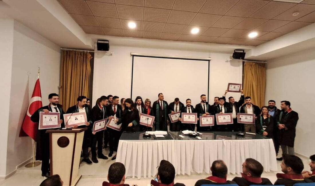 Hatay Barosu, mesleğe yeni