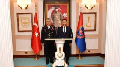 Hatay Valisi Mustafa Masatlı, Ankara’ya gerçekleştirdiği çalışma ziyareti kapsamında, Jandarma
