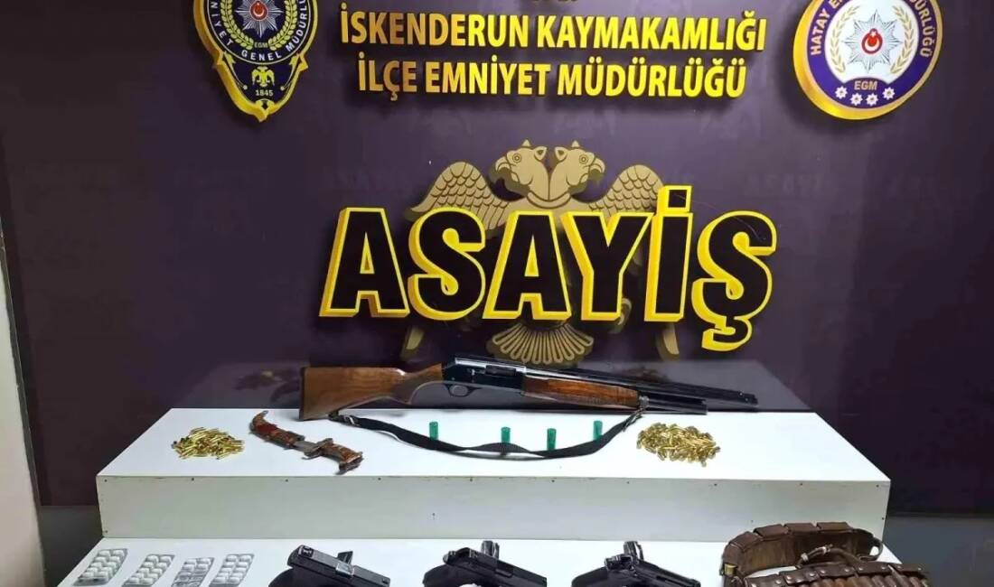 Hatay’ın İskenderun ilçesinde polis,