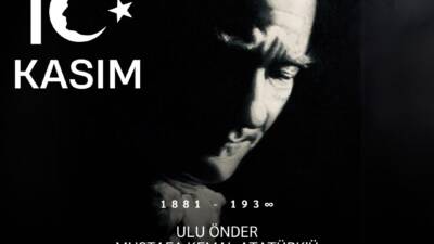 Hatay Gazeteciler Cemiyeti Başkanı Nihat Mazmanoğlu, Atatürk’ün vefatının 86. yıl