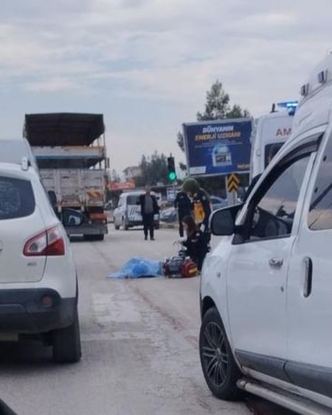 Antakya ilçesinde ağır tonajlı