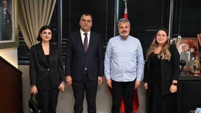 Hatay Baro heyeti, meslek mensupları için Kırıkhan’da prefabrik ofis yapımı