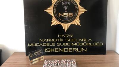 Hatay Emniyet Müdürlüğü, İskenderun ilçesinde düzenlenen operasyonda, 786 adet sentetik