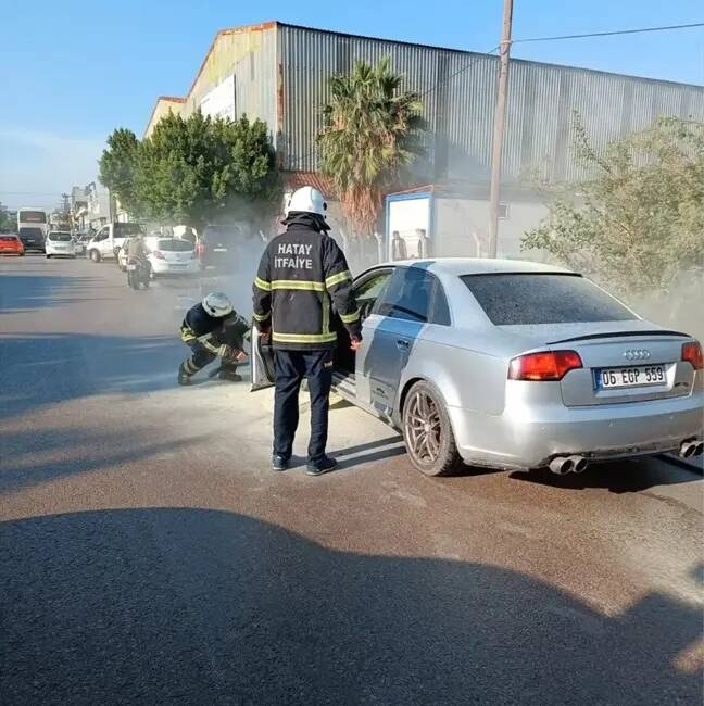 Hatay'ın İskenderun ilçesinde seyir