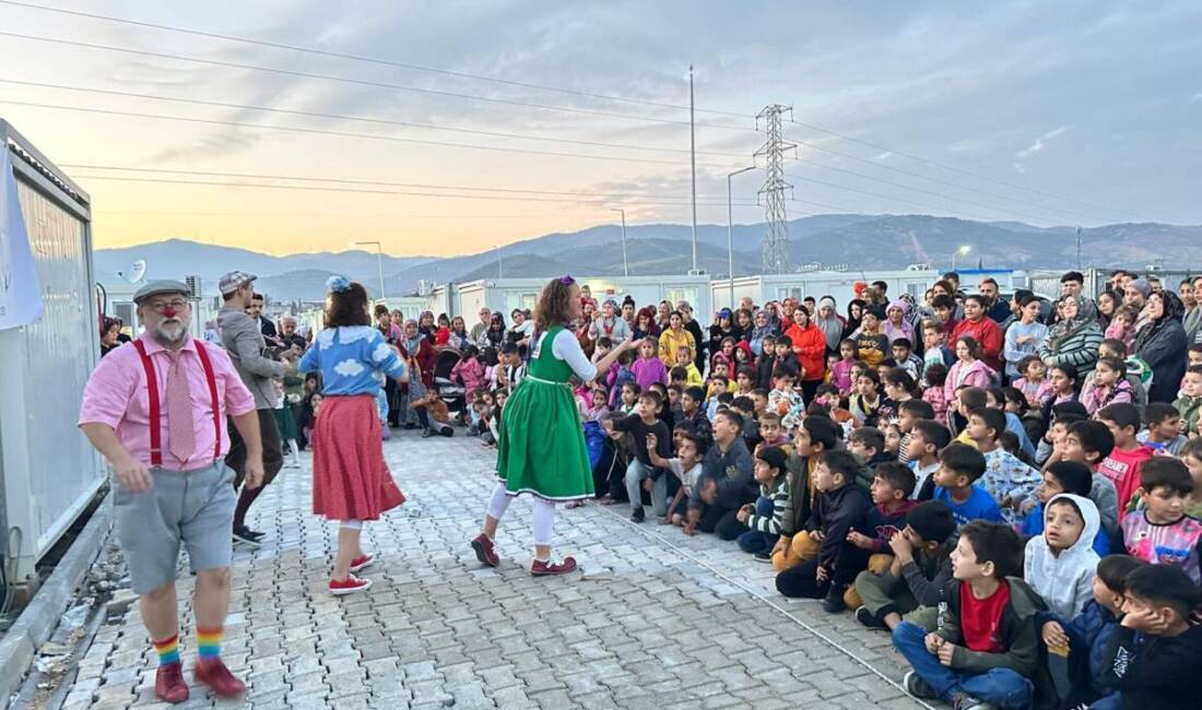 Mavi Dayanışma gönüllüleri, Hatay’da