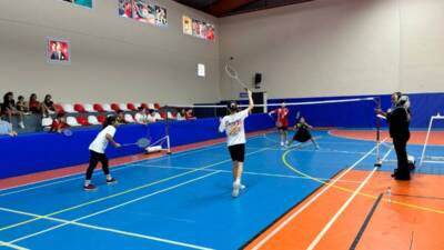 Hatay Gençlik ve Spor İl Müdürlüğü’nün organizasyonuyla düzenlenen Badminton Hatay