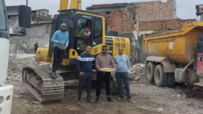 Kahramanmaraş merkezli 6 Şubat depremlerinin ardından Hatay’da devam eden enkaz