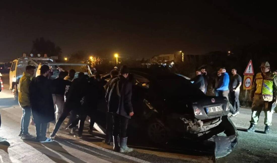 Hatay’ın Samandağ ilçesinde iki