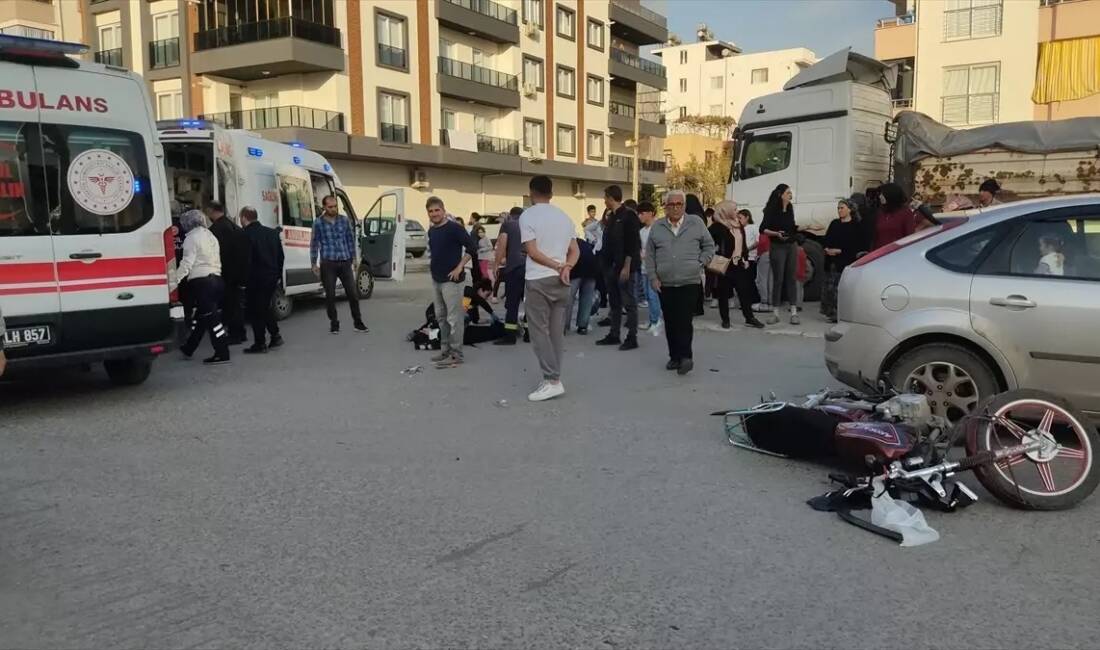 Hatay’ın Dörtyol ilçesinde meydana