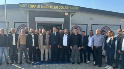 Hatay esnafının sorunlarının çözümü ve yeniden yapılanma süreci üzerine gerçekleştirilen