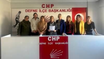 CHP Defne Kadın Kolları, “25 Kasım Kadına Yönelik Şiddetle Uluslararası