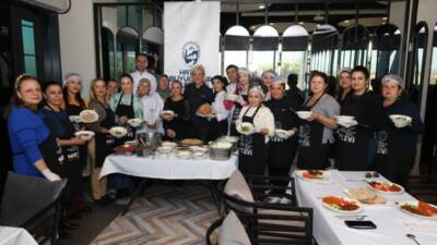 HBB’nin düzenlediği etkinlikte, ata tohumu karakılçık buğdayından yapılan ekmek ve