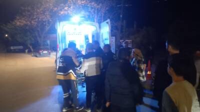 Samandağ ilçesi Mağaracık Mahallesi’nde akşam saatlerinde yaşanan kazada, seyir halindeki