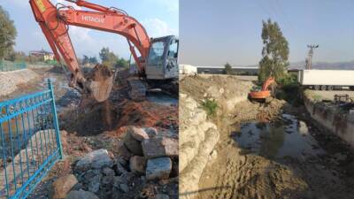 Hatay Büyükşehir Belediyesi, yaklaşan kış mevsimi öncesi olası sel ve